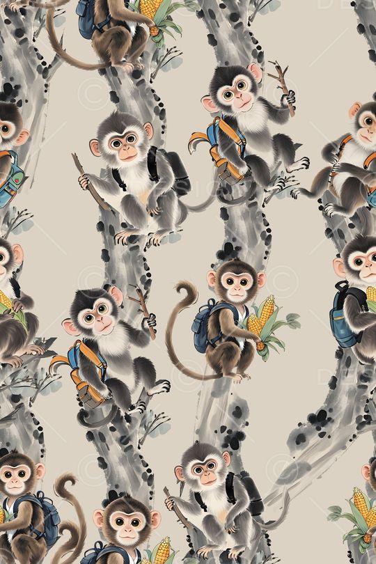 中国风印花华亿平台图片