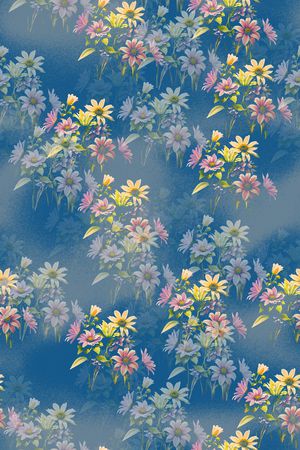 小碎花印花华亿平台图片