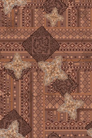 真丝印花华亿平台图片