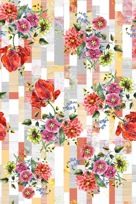 几何印花华亿平台图片