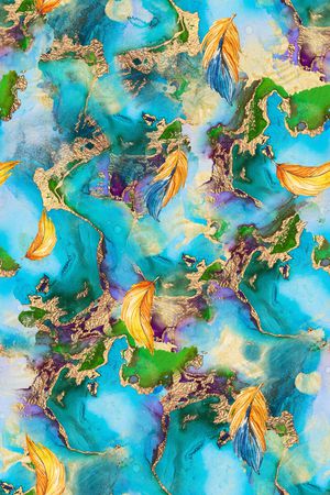 抽象印花华亿平台图片