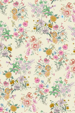 小清新印花华亿平台图片