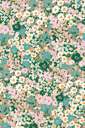 小清新印花华亿平台图片