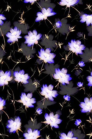 小清新印花华亿平台图片