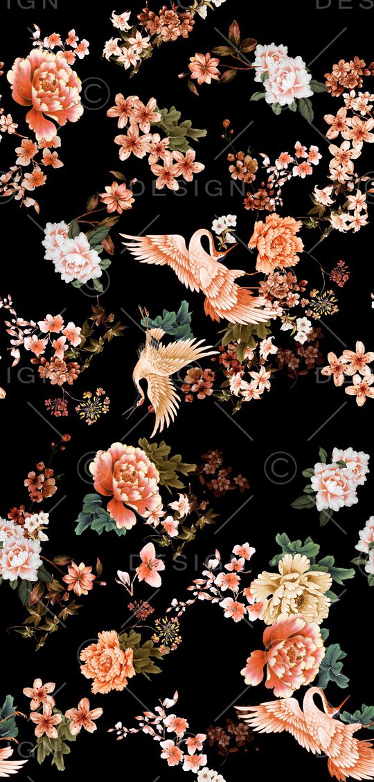 鸟印花华亿平台图片