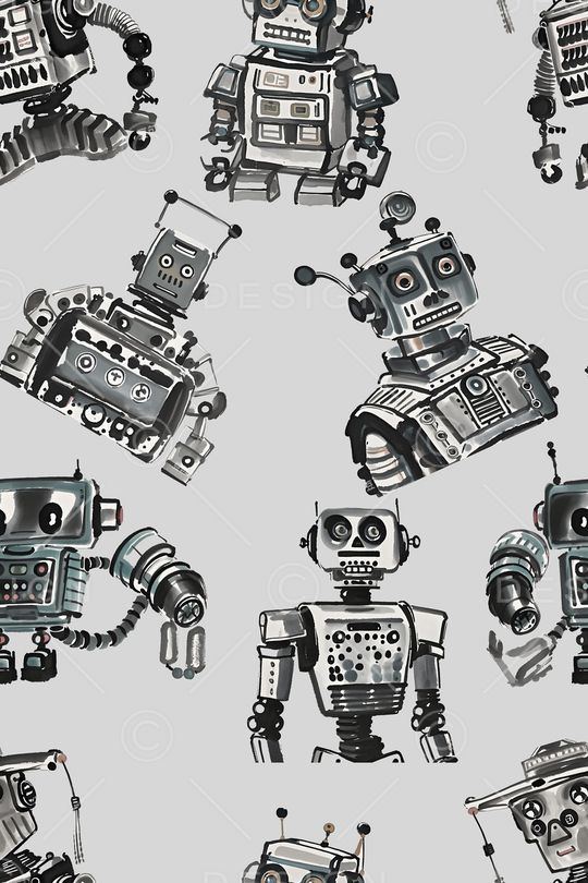 机器人印花华亿平台图片