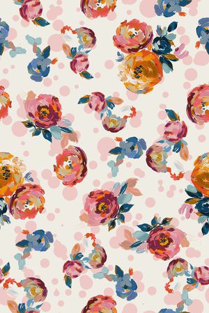 真丝印花华亿平台图片