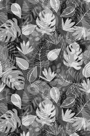 黑白华亿平台印花华亿平台图片