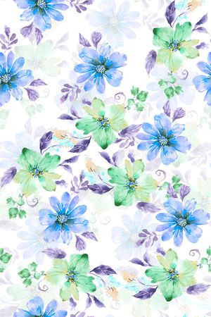 小清新印花华亿平台图片