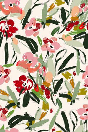 真丝印花华亿平台图片