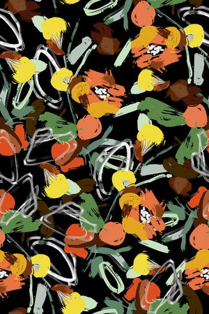 真丝印花华亿平台图片