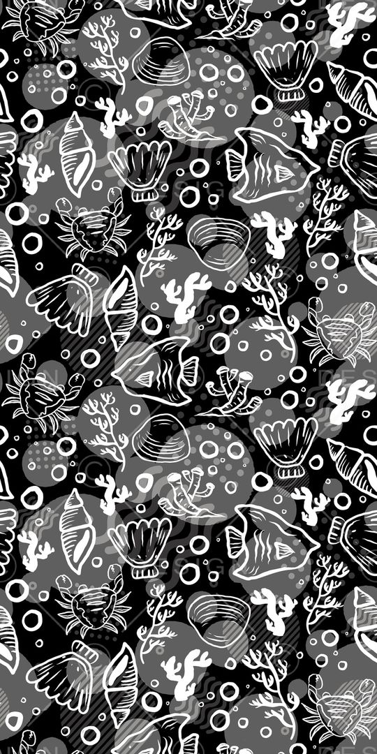 黑白华亿平台印花华亿平台图片