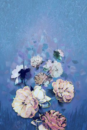 定位花印花华亿平台图片