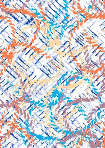 笔触印花华亿平台图片