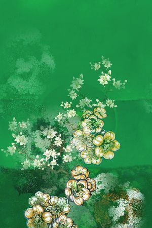 定位花印花华亿平台图片