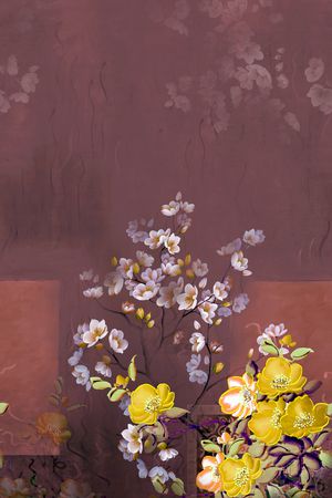 定位花印花华亿平台图片