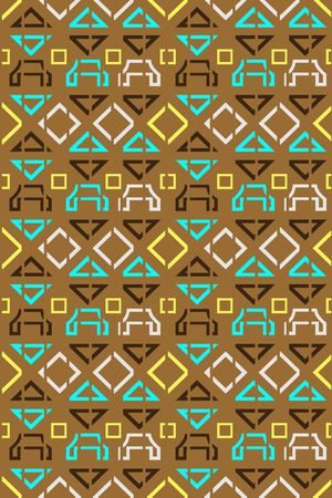 几何印花华亿平台图片