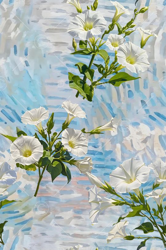 油画底纹印花华亿平台图片