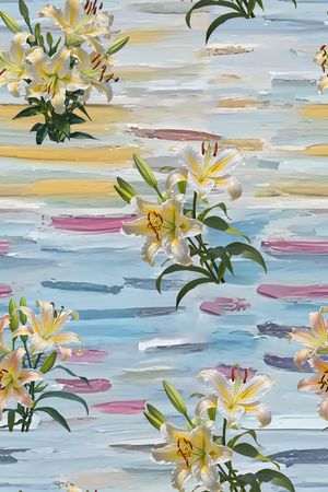 油画底纹印花华亿平台图片