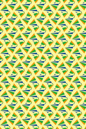 几何印花华亿平台图片