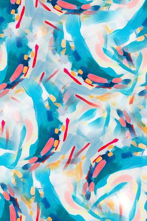 抽象印花华亿平台图片