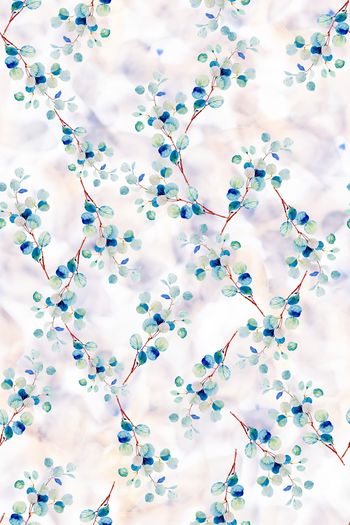 植物印花华亿平台图片