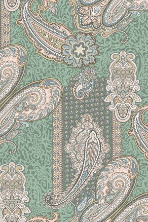 古典纹样印花华亿平台图片