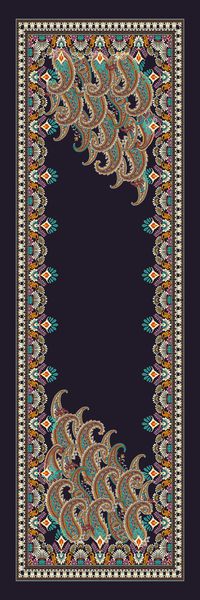 围巾印花华亿平台图片