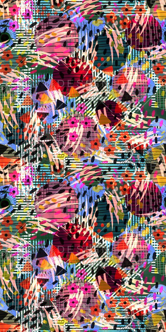 斑点印花华亿平台图片