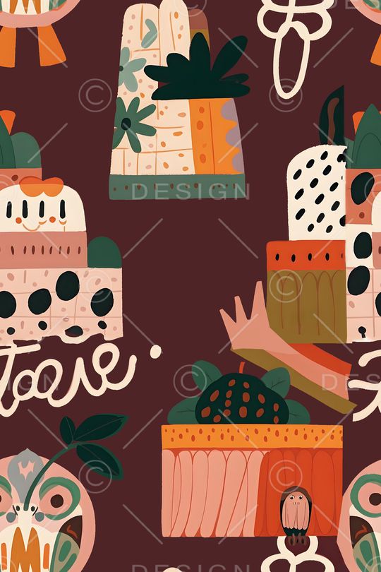 趣味印花华亿平台图片