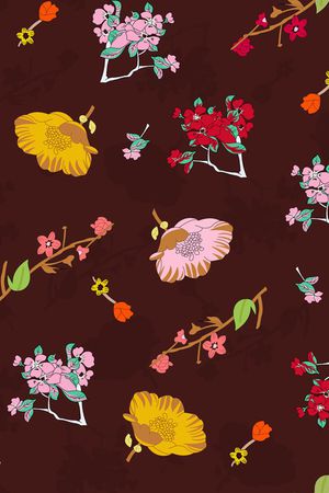 小碎花印花华亿平台图片