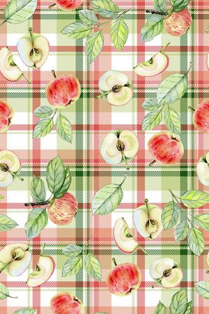 格子印花华亿平台图片