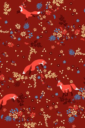 狐狸印花华亿平台图片