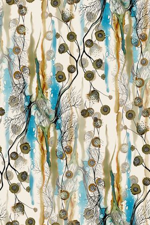 水彩印花华亿平台图片