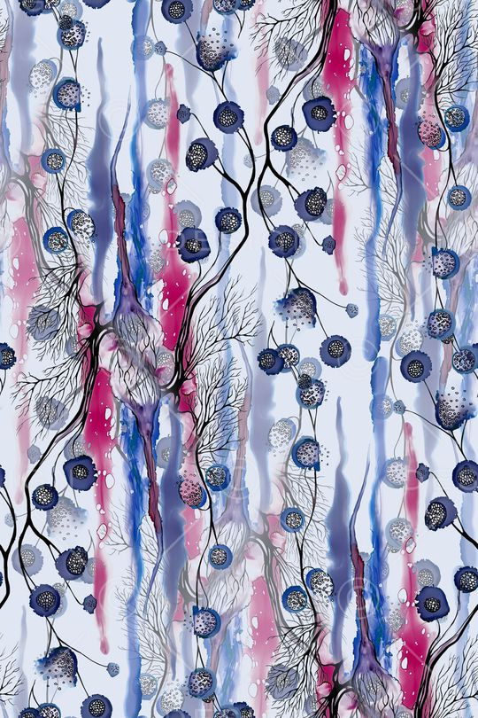 线条画印花华亿平台图片