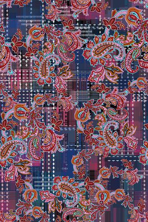 真丝印花华亿平台图片