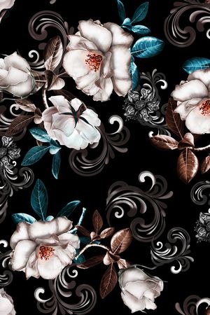 民族风印花华亿平台图片