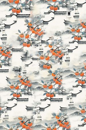 柿子印花华亿平台图片