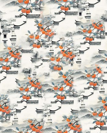 柿子印花华亿平台图片