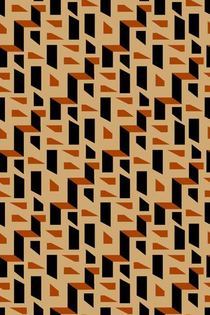 几何印花华亿平台图片