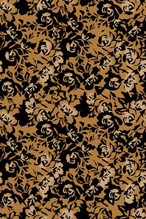 剪影印花华亿平台图片