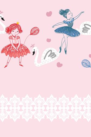 卡通人物印花华亿平台图片