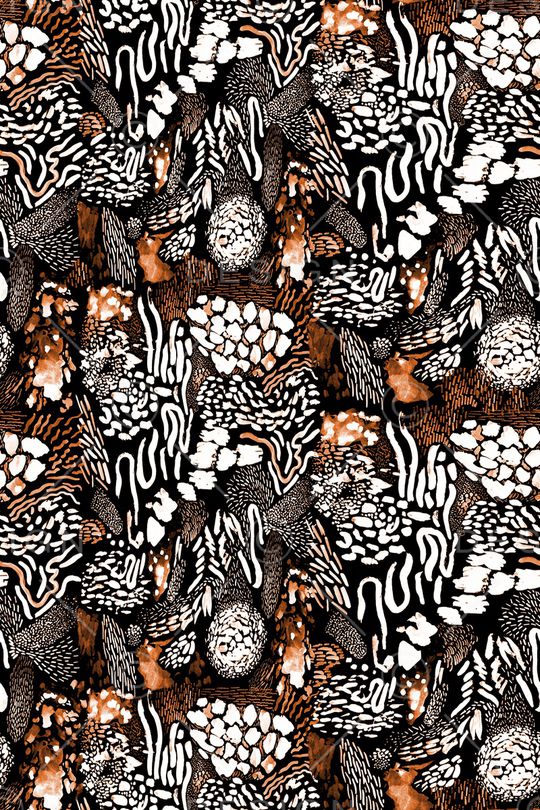 抽象印花华亿平台图片