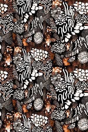 抽象印花华亿平台图片