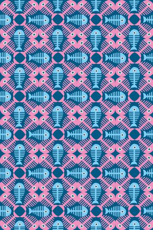 鱼印花华亿平台图片