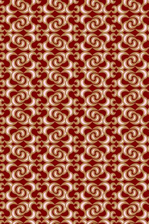 月牙印花华亿平台图片