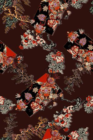 民族风印花华亿平台图片