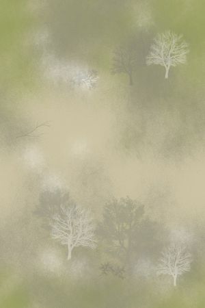 树枝印花华亿平台图片