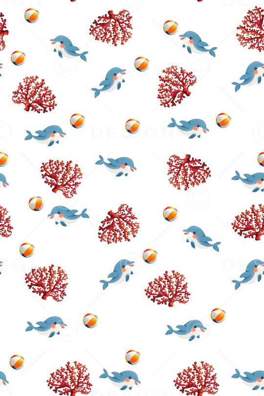 卡通动物印花华亿平台图片