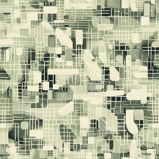 格子印花华亿平台图片